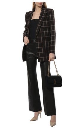 Женская кожаные туфли cardinale DOLCE & GABBANA бежевого цвета по цене 45550 руб., арт. CD1475/A1471 | Фото 2 Женская кожаные туфли cardinale DOLCE & GABBANA бежевого цвета, арт. CD1475/A1471 | Фото 2