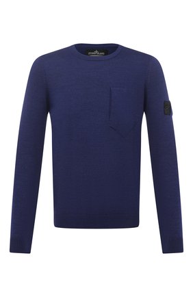 Мужской джемпер из шерсти и шелка STONE ISLAND SHADOW PROJECT темно-синего цвета по цене 37100 руб., арт. 7319505A4 | Фото 1 Мужской джемпер из шерсти и шелка STONE ISLAND SHADOW PROJECT темно-синего цвета, арт. 7319505A4 | Фото 1