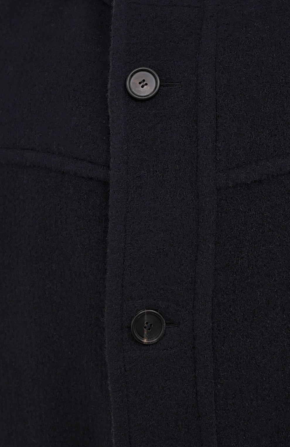 Мужской шерстяное пальто BRIONI темно-синего цвета, арт. S0QB0L/09A23 | Фото 5 (Материал внешний: Шерсть; Рукава: Длинные; Длина (верхняя одежда): До колена; Региональные ограничения белый список (Axapta Mercury): RU; Стили: Классический, Кэжуэл; Мужское Кросс-КТ: Верхняя одежда, пальто-верхняя одежда)