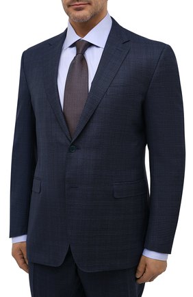 Мужской шерстяной костюм CANALI синего цвета по цене 161000 руб., арт. 19220/93/BR02785/60-64 | Фото 2 Мужской шерстяной костюм CANALI синего цвета, арт. 19220/93/BR02785/60-64 | Фото 2