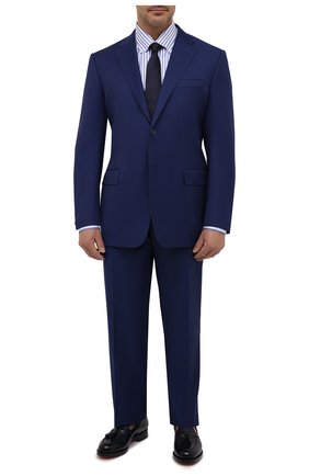 Мужской шерстяной костюм CORNELIANI синего цвета по цене 145000 руб., арт. 867315L0818150/92 Q1 | Фото 1 Мужской шерстяной костюм CORNELIANI синего цвета, арт. 867315L0818150/92 Q1 | Фото 1