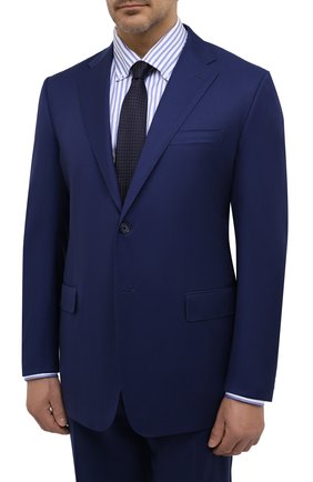 Мужской шерстяной костюм CORNELIANI синего цвета по цене 145000 руб., арт. 867315L0818150/92 Q1 | Фото 2 Мужской шерстяной костюм CORNELIANI синего цвета, арт. 867315L0818150/92 Q1 | Фото 2