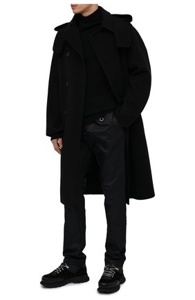 Мужской шерстяное пальто STELLA MCCARTNEY черного цвета по цене 199500 руб., арт. 601844/SP007 | Фото 2 Мужской шерстяное пальто STELLA MCCARTNEY черного цвета, арт. 601844/SP007 | Фото 2