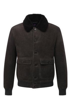 Мужская дубленка RALPH LAUREN темно-серого цвета по цене 494500 руб., арт. 790813456 | Фото 1 Мужская дубленка RALPH LAUREN темно-серого цвета, арт. 790813456 | Фото 1