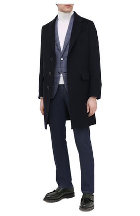 Мужской шерстяной пиджак CORNELIANI голубого цвета по цене 132000 руб., арт. 86X240-0816372/90 | Фото 2 Мужской шерстяной пиджак CORNELIANI голубого цвета, арт. 86X240-0816372/90 | Фото 2