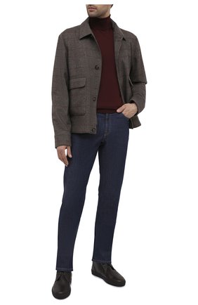 Мужские кожаные ботинки CORNELIANI коричневого цвета по цене 37450 руб., арт. 86TM44-0820955 | Фото 2 Мужские кожаные ботинки CORNELIANI коричневого цвета, арт. 86TM44-0820955 | Фото 2