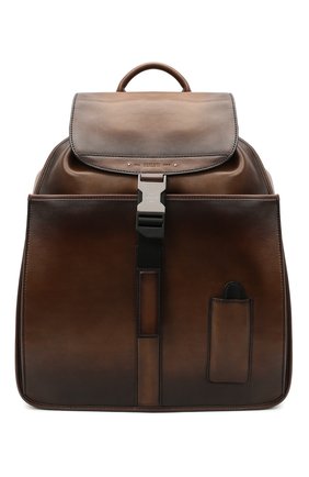 Мужской кожаный рюкзак BERLUTI коричневого цвета по цене 457500 руб., арт. M213270 | Фото 1 Мужской кожаный рюкзак BERLUTI коричневого цвета, арт. M213270 | Фото 1