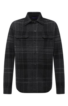 Мужская кашемировая рубашка RALPH LAUREN темно-серого цвета по цене 161000 руб., арт. 790812514 | Фото 1 Мужская кашемировая рубашка RALPH LAUREN темно-серого цвета, арт. 790812514 | Фото 1