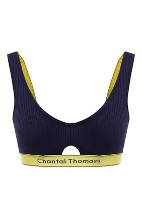 Женский бюстгальтер с мягкой чашкой CHANTAL THOMASS темно-синего цвета по цене 7470 руб., арт. T05C10 | Фото 1 Женский бюстгальтер с мягкой чашкой CHANTAL THOMASS темно-синего цвета, арт. T05C10 | Фото 1