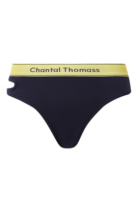 Женские трусы-стринги CHANTAL THOMASS темно-синего цвета по цене 4330 руб., арт. T05C80 | Фото 1 Женские трусы-стринги CHANTAL THOMASS темно-синего цвета, арт. T05C80 | Фото 1
