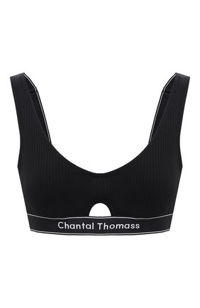 Женский бюстгальтер с мягкой чашкой CHANTAL THOMASS черного цвета по цене 7470 руб., арт. T05C10 | Фото 1 Женский бюстгальтер с мягкой чашкой CHANTAL THOMASS черного цвета, арт. T05C10 | Фото 1
