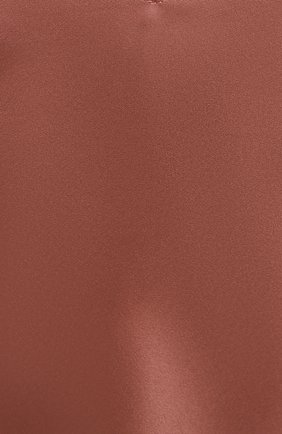 Женская шелковая пижама SIMONE PERELE бежевого цвета, арт. 15B900-15B640 | Фото 6 (Материал внешний: Шелк; Длина Ж (юбки, платья, шорты): Мини; Рукава: На бретелях; Длина (для топов): Стандартные)