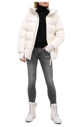 Женские кожаные ботинки BALLY белого цвета по цене 49950 руб., арт. GARBEL-BB/07 | Фото 2 Женские кожаные ботинки BALLY белого цвета, арт. GARBEL-BB/07 | Фото 2