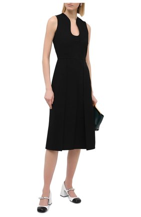 Женское платье VICTORIA BECKHAM черного цвета по цене 131000 руб., арт. 1420WDR001959B | Фото 2 Женское платье VICTORIA BECKHAM черного цвета, арт. 1420WDR001959B | Фото 2