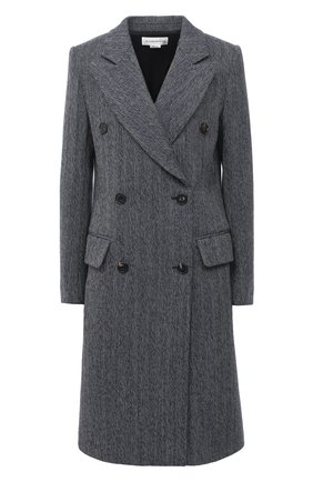 Женское пальто из шерсти и хлопка VICTORIA BECKHAM темно-синего цвета по цене 228000 руб., арт. 1420WCT002037E | Фото 1 Женское пальто из шерсти и хлопка VICTORIA BECKHAM темно-синего цвета, арт. 1420WCT002037E | Фото 1