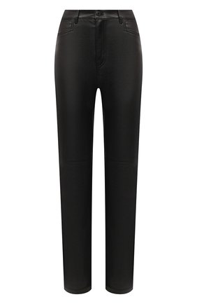 Женские кожаные брюки PROENZA SCHOULER WHITE LABEL черного цвета по цене 79950 руб., арт. WL2046032-LR184 | Фото 1 Женские кожаные брюки PROENZA SCHOULER WHITE LABEL черного цвета, арт. WL2046032-LR184 | Фото 1
