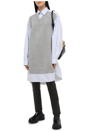 Женские кожаные брюки PROENZA SCHOULER WHITE LABEL черного цвета по цене 79950 руб., арт. WL2046032-LR184 | Фото 2 Женские кожаные брюки PROENZA SCHOULER WHITE LABEL черного цвета, арт. WL2046032-LR184 | Фото 2