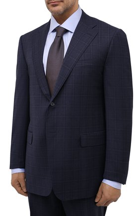 Мужской шерстяной костюм CORNELIANI темно-синего цвета по цене 145000 руб., арт. 867315L0817248/92 Q1 | Фото 2 Мужской шерстяной костюм CORNELIANI темно-синего цвета, арт. 867315L0817248/92 Q1 | Фото 2