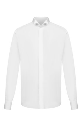 Мужская хлопковая сорочка CORNELIANI белого цвета по цене 32350 руб., арт. 86P191-0811082/00 | Фото 1 Мужская хлопковая сорочка CORNELIANI белого цвета, арт. 86P191-0811082/00 | Фото 1 (Материал внешний: Хлопок; Рукава: Длинные; Длина (для топов): Стандартные; Мужское Кросс-КТ: Сорочка-одежда; Рубашки М: Под запонки, Slim Fit; Случай: Вечерний; Принт: Однотонные; Стили: Классический; Манжеты: Под запонки; Воротник: Бабочка)