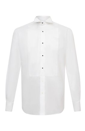 Мужская хлопковая сорочка CORNELIANI белого цвета по цене 31050 руб., арт. 86P197-0811084/00 | Фото 1 Мужская хлопковая сорочка CORNELIANI белого цвета, арт. 86P197-0811084/00 | Фото 1