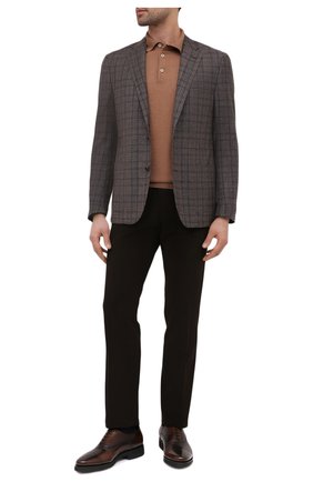 Мужской шерстяной пиджак CORNELIANI коричневого цвета по цене 99500 руб., арт. 866Y70-0816372/90 Z | Фото 2 Мужской шерстяной пиджак CORNELIANI коричневого цвета, арт. 866Y70-0816372/90 Z | Фото 2
