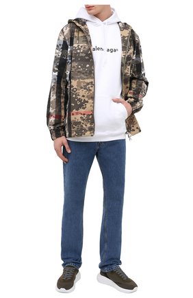 Мужские текстильные кроссовки DSQUARED2 хаки цвета по цене 44100 руб., арт. SNM0074 59203115 | Фото 2 Мужские текстильные кроссовки DSQUARED2 хаки цвета, арт. SNM0074 59203115 | Фото 2