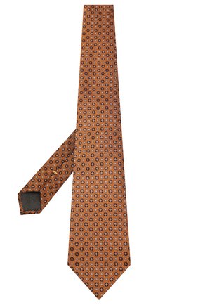Мужской шелковый галстук CANALI желтого цвета по цене 11000 руб., арт. 18/HJ02853 | Фото 2 Мужской шелковый галстук CANALI желтого цвета, арт. 18/HJ02853 | Фото 2
