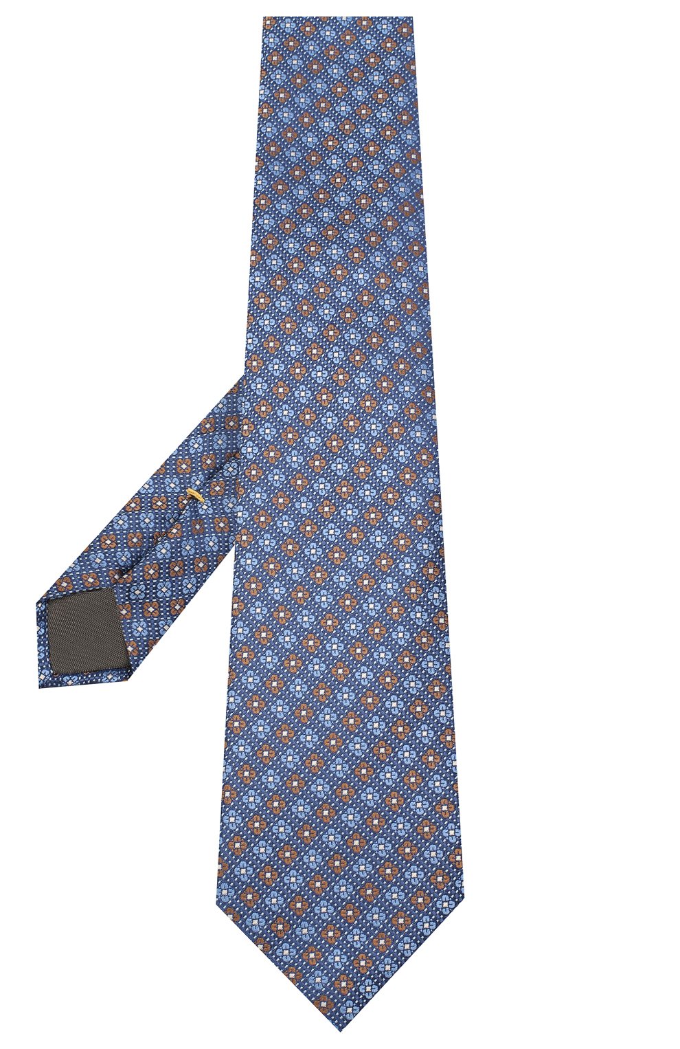 Мужской шелковый галстук CANALI синего цвета по цене 12150 руб., арт. 18/HJ02852 | Фото 2 Мужской шелковый галстук CANALI синего цвета, арт. 18/HJ02852 | Фото 2