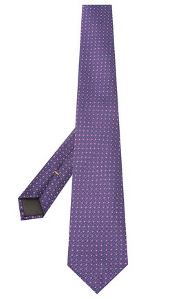 Мужской шелковый галстук CANALI сиреневого цвета по цене 12150 руб., арт. 18/HJ02849 | Фото 2 Мужской шелковый галстук CANALI сиреневого цвета, арт. 18/HJ02849 | Фото 2