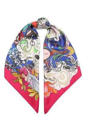 Женский шелковый платок barocco RADICAL CHIC розового цвета по цене 12740 руб., арт. 501822.07.02 | Фото 1 Женский шелковый платок barocco RADICAL CHIC розового цвета, арт. 501822.07.02 | Фото 1
