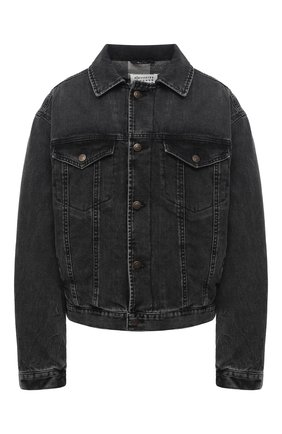 Женская джинсовая куртка MAISON MARGIELA серого цвета по цене 109500 руб., арт. S51AM0420/S30496 | Фото 1 Женская джинсовая куртка MAISON MARGIELA серого цвета, арт. S51AM0420/S30496 | Фото 1