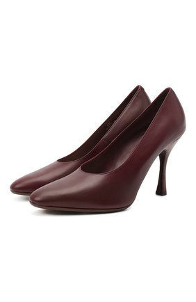 Женские кожаные туфли TOD’S бордового цвета по цене 61700 руб., арт. XXW04D0DV30G0C | Фото 1 Женские кожаные туфли TOD’S бордового цвета, арт. XXW04D0DV30G0C | Фото 1