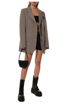 Женские кожаные ботинки valentino garavani VALENTINO черного цвета по цене 81900 руб., арт. UW0S0AR2/RBJ | Фото 2 Женские кожаные ботинки valentino garavani VALENTINO черного цвета, арт. UW0S0AR2/RBJ | Фото 2