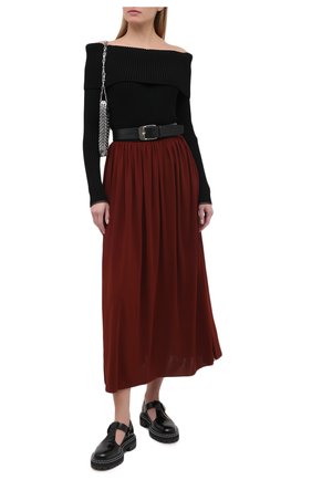 Женская пуловер из вискозы PROENZA SCHOULER черного цвета по цене 115500 руб., арт. R2047531-KY205 | Фото 2 Женская пуловер из вискозы PROENZA SCHOULER черного цвета, арт. R2047531-KY205 | Фото 2