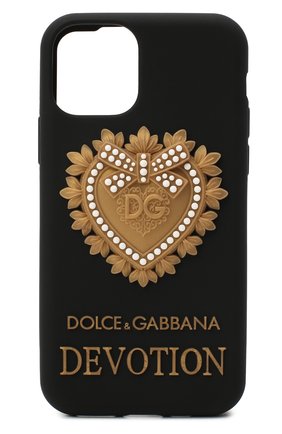 Мужской чехол для iphone 11 pro DOLCE & GABBANA черного цвета по цене 8790 руб., арт. BI2687/AW532 | Фото 1 Мужской чехол для iphone 11 pro DOLCE & GABBANA черного цвета, арт. BI2687/AW532 | Фото 1