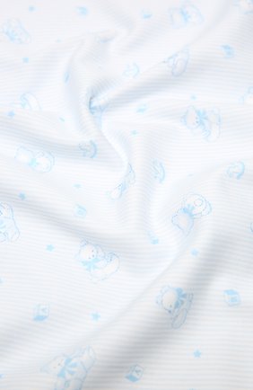 Детского хлопковое одеяло KISSY KISSY голубого цвета по цене 3950 руб., арт. KB7052330 | Фото 2 Детского хлопковое одеяло KISSY KISSY голубого цвета, арт. KB7052330 | Фото 2