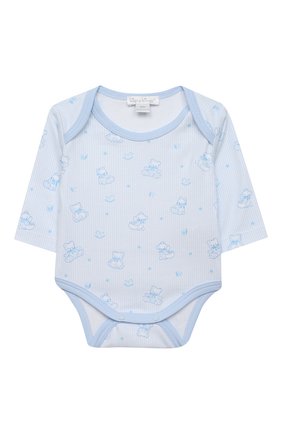 Детские комплект из боди и ползунков KISSY KISSY голубого цвета по цене 4995 руб., арт. KBZ05232N | Фото 2 Детские комплект из боди и ползунков KISSY KISSY голубого цвета, арт. KBZ05232N | Фото 2