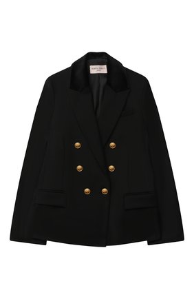 Детский жакет ALBERTA FERRETTI JUNIOR черного цвета по цене 24200 руб., арт. 025321 | Фото 1 Детский жакет ALBERTA FERRETTI JUNIOR черного цвета, арт. 025321 | Фото 1