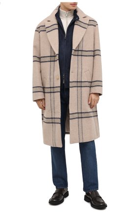 Мужской шерстяное пальто JACQUEMUS бежевого цвета по цене 85500 руб., арт. 206C003/119172 | Фото 2 Мужской шерстяное пальто JACQUEMUS бежевого цвета, арт. 206C003/119172 | Фото 2