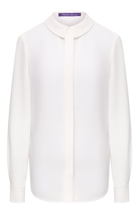 Женская шелковая рубашка RALPH LAUREN белого цвета по цене 136500 руб., арт. 290825791 | Фото 1 Женская шелковая рубашка RALPH LAUREN белого цвета, арт. 290825791 | Фото 1
