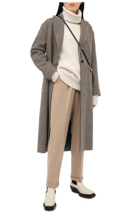 Женские кашемировые брюки KITON бежевого цвета по цене 148500 руб., арт. D37102K05H99 | Фото 2 Женские кашемировые брюки KITON бежевого цвета, арт. D37102K05H99 | Фото 2