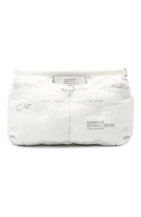 Женская сумка glam slam large MAISON MARGIELA белого цвета по цене 177000 руб., арт. S61WG0030/PS123 | Фото 1 Женская сумка glam slam large MAISON MARGIELA белого цвета, арт. S61WG0030/PS123 | Фото 1