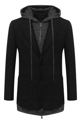 Мужской шерстяной пиджак DOLCE & GABBANA черного цвета по цене 298000 руб., арт. G20Q1T/HU7DB | Фото 1 Мужской шерстяной пиджак DOLCE & GABBANA черного цвета, арт. G20Q1T/HU7DB | Фото 1