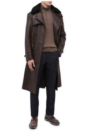 Мужские кожаные дерби bernini DOLCE & GABBANA коричневого цвета по цене 85850 руб., арт. A10655/AX535 | Фото 2 Мужские кожаные дерби bernini DOLCE & GABBANA коричневого цвета, арт. A10655/AX535 | Фото 2