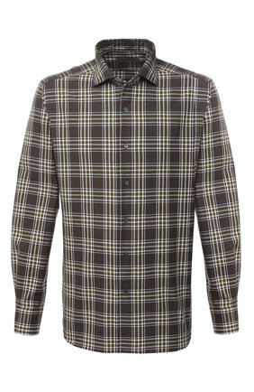 Мужская хлопковая рубашка CORNELIANI коричневого цвета по цене 23150 руб., арт. 86P156-0811525/00 | Фото 1 Мужская хлопковая рубашка CORNELIANI коричневого цвета, арт. 86P156-0811525/00 | Фото 1