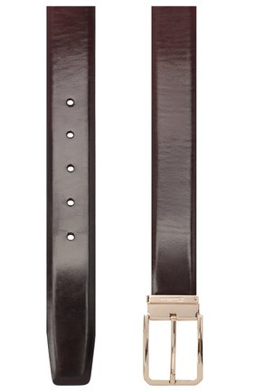 Мужской кожаный ремень SANTONI бордового цвета по цене 32450 руб., арт. CM35NS003B90HVVDQ48 | Фото 2 Мужской кожаный ремень SANTONI бордового цвета, арт. CM35NS003B90HVVDQ48 | Фото 2