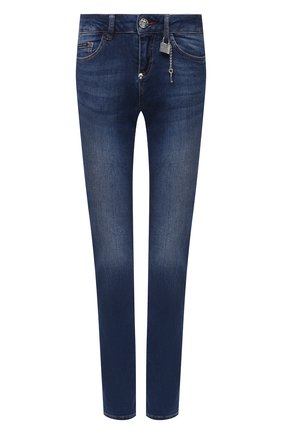 Женские джинсы PHILIPP PLEIN темно-синего цвета по цене 41550 руб., арт. A20C WDT1461 PDE004N | Фото 1 Женские джинсы PHILIPP PLEIN темно-синего цвета, арт. A20C WDT1461 PDE004N | Фото 1