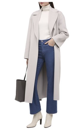 Женское кашемировое пальто LORO PIANA светло-серого цвета по цене 922500 руб., арт. FAL3652 | Фото 2 Женское кашемировое пальто LORO PIANA светло-серого цвета, арт. FAL3652 | Фото 2