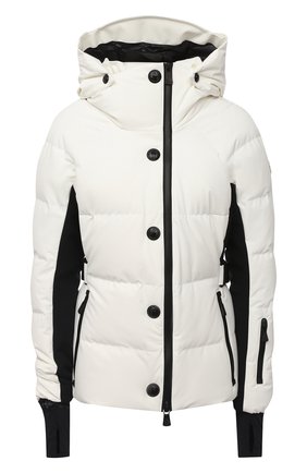 Женский пуховая куртка MONCLER белого цвета по цене 128100 руб., арт. F2-098-1A512-40-53861 | Фото 1 Женский пуховая куртка MONCLER белого цвета, арт. F2-098-1A512-40-53861 | Фото 1