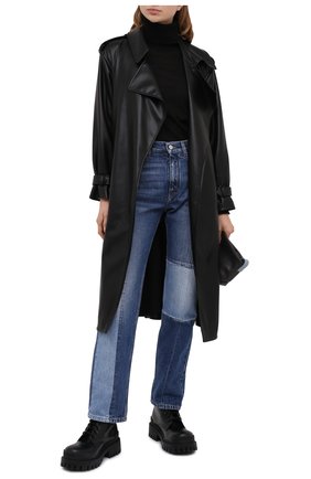 Женский тренч ALICE + OLIVIA черного цвета по цене 77350 руб., арт. CL000J16405 | Фото 2 Женский тренч ALICE + OLIVIA черного цвета, арт. CL000J16405 | Фото 2